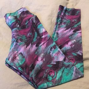Capri Patterned Yoga Leggings